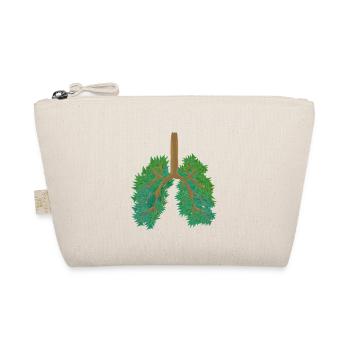 Forest Lungs Eco-Friendly Awareness Global Warming - Organic Pouch - nature - Front