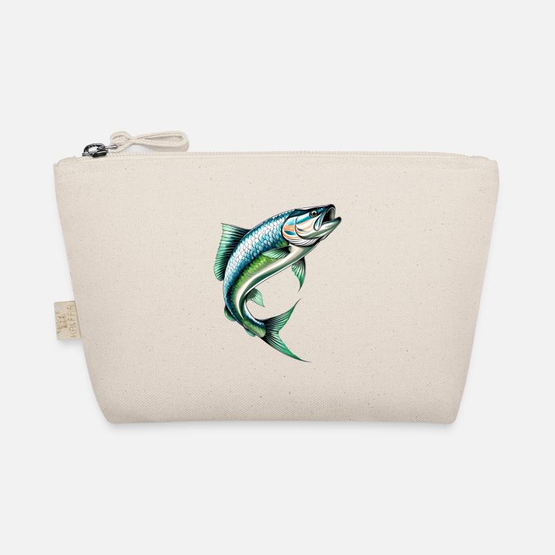 Jumping perch in green-blue Organic Pouch