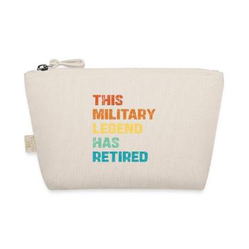 This Military Legend Retired - Organic Pouch - nature - Front