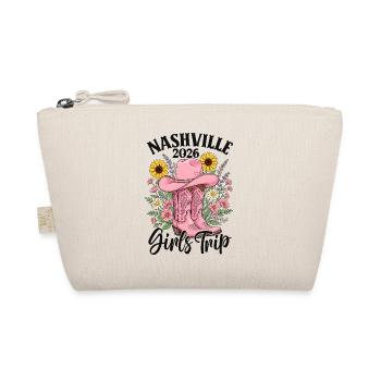 Girls Trip Nashville 2026 - Organic Pouch - nature - Front