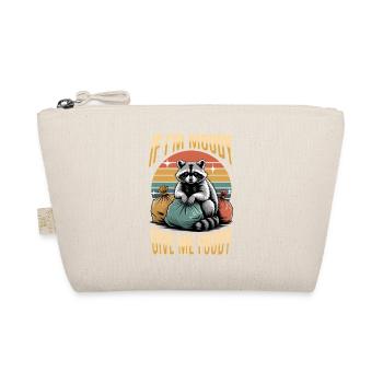 Funny Raccoon - Bio-Täschchen - Natur - Vorne