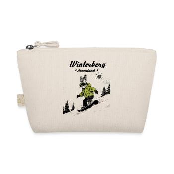 Sauerland Skihase - Bio-Täschchen - Natur - Vorne