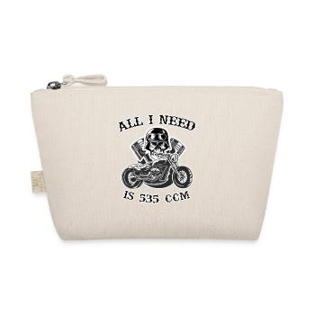 All I need is 535 ccm - Organic Pouch - nature - Front