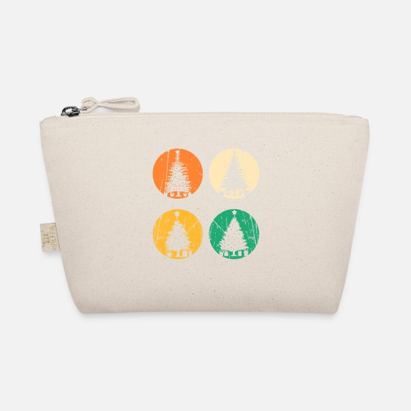Santa Claus Christmas Tree Christmas Organic Pouch