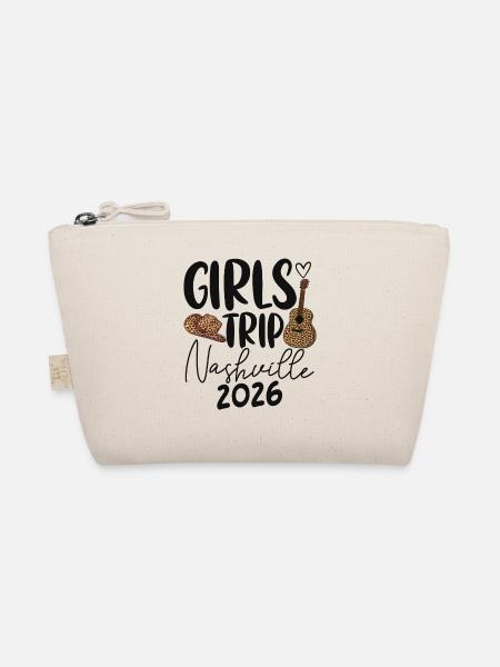 Girls Trip Nashville 2026 - Bio-Täschchen - Natur - Vorne