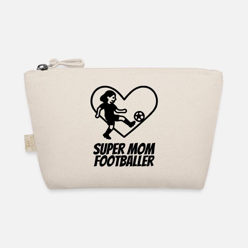 Super Maman Footballeuse – Heart Design Trousse biologique