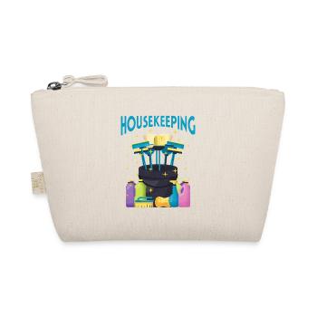 Cleaning Team Motif Housekeeping - Organic Pouch - nature - Front