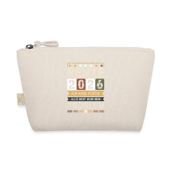 Pension 2026 I'm done - Organic Pouch - nature - Front