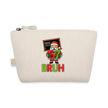 67 Bruh Santa Noël drôle 6 7 Meme Noël - Trousse biologique - nature - Devant