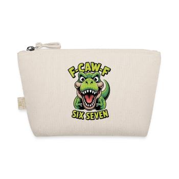 Cawing Rex Six Seven Tee - Organic Pouch - nature - Front