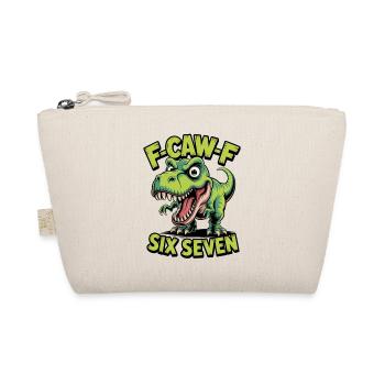 FCAWF Dino Six Seven Tee - Organic Pouch - nature - Front