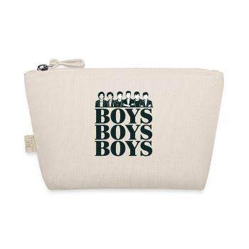 Silhouettes de garçons Motif d’équipe stylé - Trousse biologique - nature - Devant