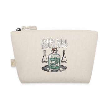 Lab Technician Every Vial Tells A Story Scientist - Organic Pouch - nature - Front