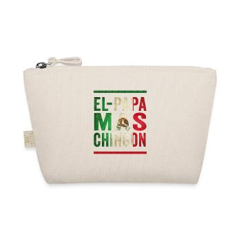 Mexikanisches Vintage Vater Spruch Design - Bio-Täschchen - Natur - Vorne