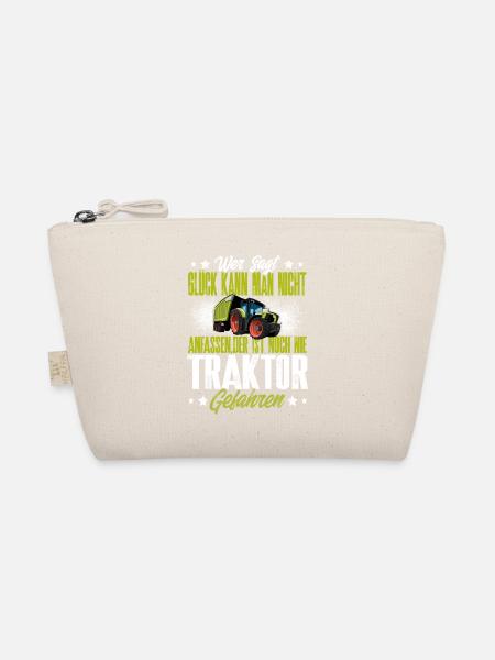 Traktor Landwirt - Bio-Täschchen - Natur