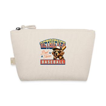 Golden Retriever Baseball Team - Bio-Täschchen - Natur - Vorne