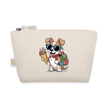 Chien Amoureux de la Glace avec Sac à dos - Trousse biologique - nature - Devant