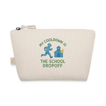 Running Mom, Dad, Jogging Parents - Organic Pouch - nature - Front