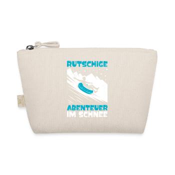Piste de luge AVENTUREURS GLISSANTS DANS LA NEIGE DRÔLES - Trousse biologique - nature - Devant