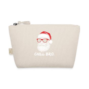 CHILL BRO – Père Noël drôle avec - Trousse biologique - nature - Devant