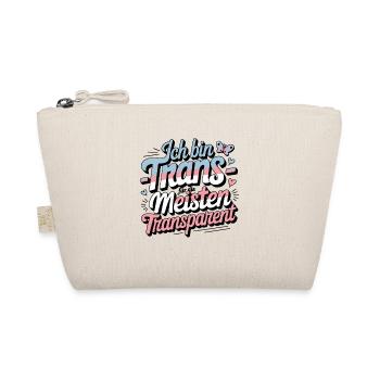 I'm trans transparent to most - Organic Pouch - nature - Front