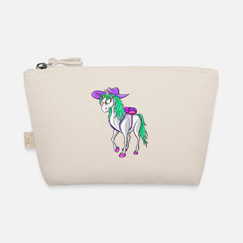 Retour à l’école 2026 Design de style licorne Tee Kids Trousse biologique