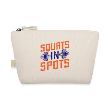 Fitness Fanatics Squats In Spots Calisthenics Gym - Organic Pouch - nature - Front