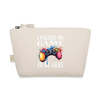 Gamer Pause Controller Color Explosion - Organic Pouch - nature - Front