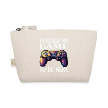 Game Pause Neon Controller - Organic Pouch - nature - Front