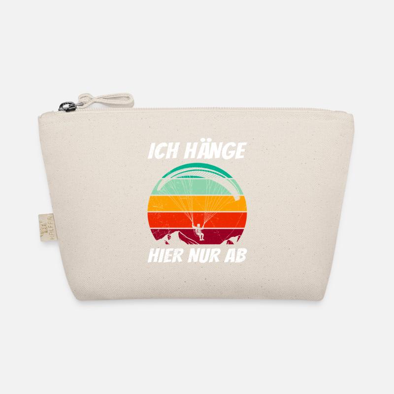 Paraglider I'M JUST HANGING OUT HERE Fun Organic Pouch