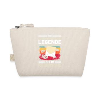 Postman THE RETIRED DELIVERY LEGEND - Organic Pouch - nature - Front