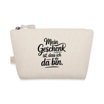 Self-Love - My Gift Is That I'm There - Organic Pouch - nature - Front