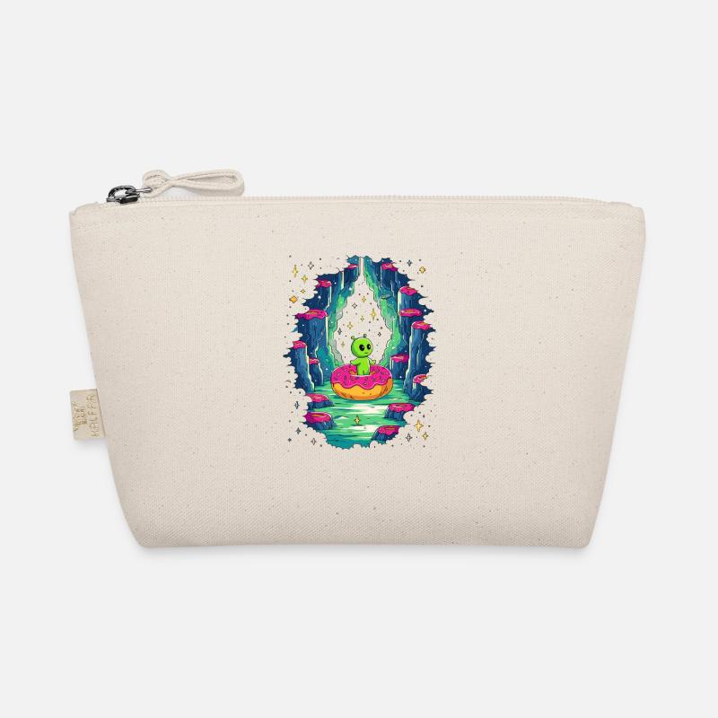Alien Donut Cave Organic Pouch
