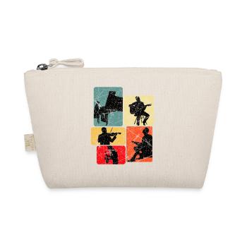 Collage de silhouettes musicales - Trousse biologique - nature - Devant