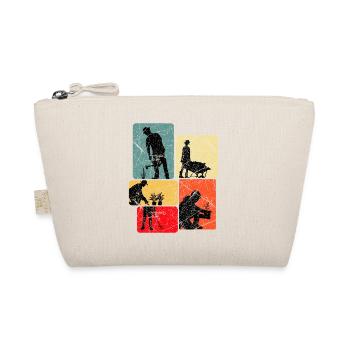 Gardening in colorful block areas - Organic Pouch - nature - Front
