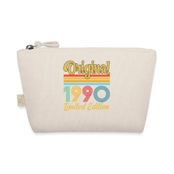 1990 Birthday Original Vintage Retro Gift - Organic Pouch - nature - Front