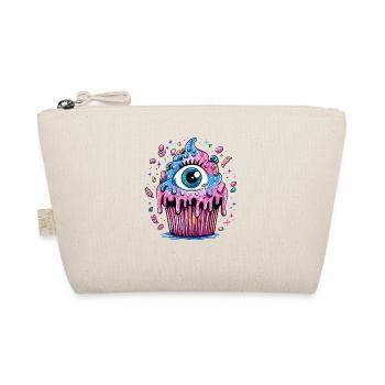 Eye in Neon Cupcake Color Explosion - Organic Pouch - nature - Front