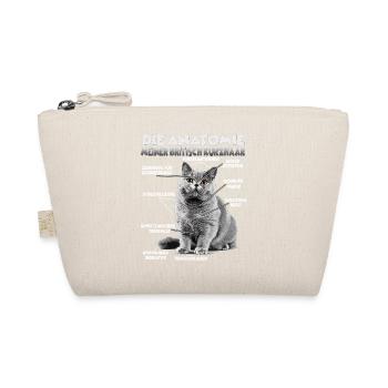 Britisch Kurzhaar T | Britisch Kurzhaar Katzen  - Bio-Täschchen - Natur - Vorne