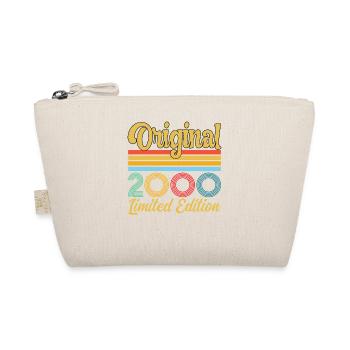 Geburtstagsgeschenk 2000 Originales Vintage-Retro-Geschenk - Bio-Täschchen - Natur - Vorne