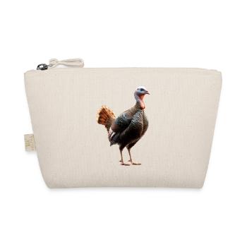 Truthahn Hühner Vogel Truthuhn Pute Fasan Turkey - Bio-Täschchen - Natur - Vorne