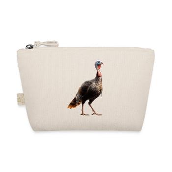 Truthahn Hühner Vogel Truthuhn Pute Fasan Turkey - Bio-Täschchen - Natur - Vorne