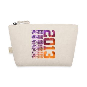 13 YEARS LIMITED EDITION 2013 13TH BIRTHDAY - Organic Pouch - nature - Front