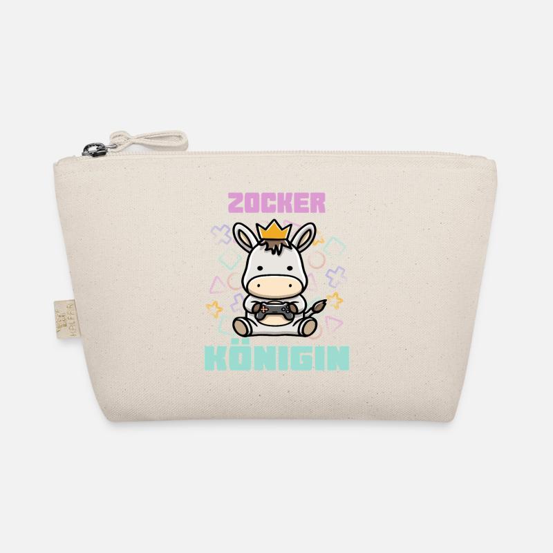 Zocker Königin Bio-Täschchen