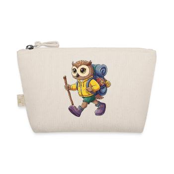 Petite chouette Randonnée Camping Aventure Backpacker - Trousse biologique - nature - Devant