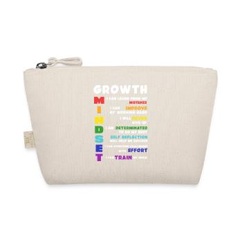 Growth Mindset Acronym Poster - Organic Pouch - nature - Front