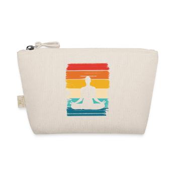 Rainbow Lotus Meditation - Organic Pouch - nature - Front