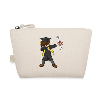 Dabbing Graduate Kids Graduation Class 2026 - Organic Pouch - nature - Front