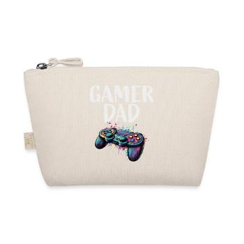Gamer Dad Controller Color Explosion - Organic Pouch - nature - Front