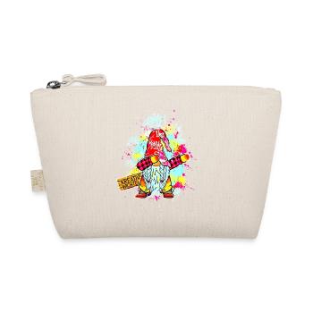 CREATIVE GNOME Dab Graffiti Artist XMas - Organic Pouch - nature - Front