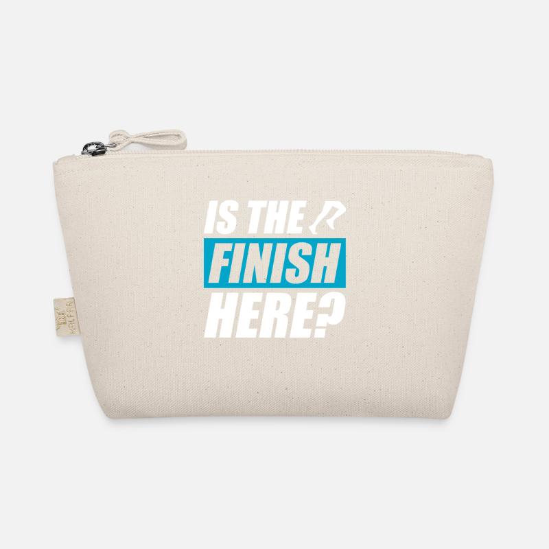 La fin est-elle là ? Coureur de course drôle Trousse biologique